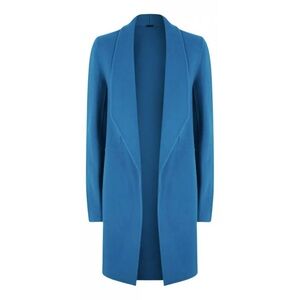 Elie Tahari EUC Vibrant Blue Christina Boiled Wool Coat in M
